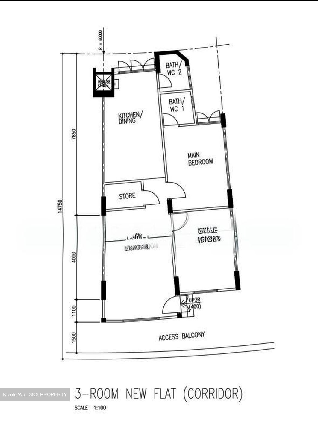 Blk 247 Jurong East Street 24 (Jurong East), HDB 3 Rooms #589154161